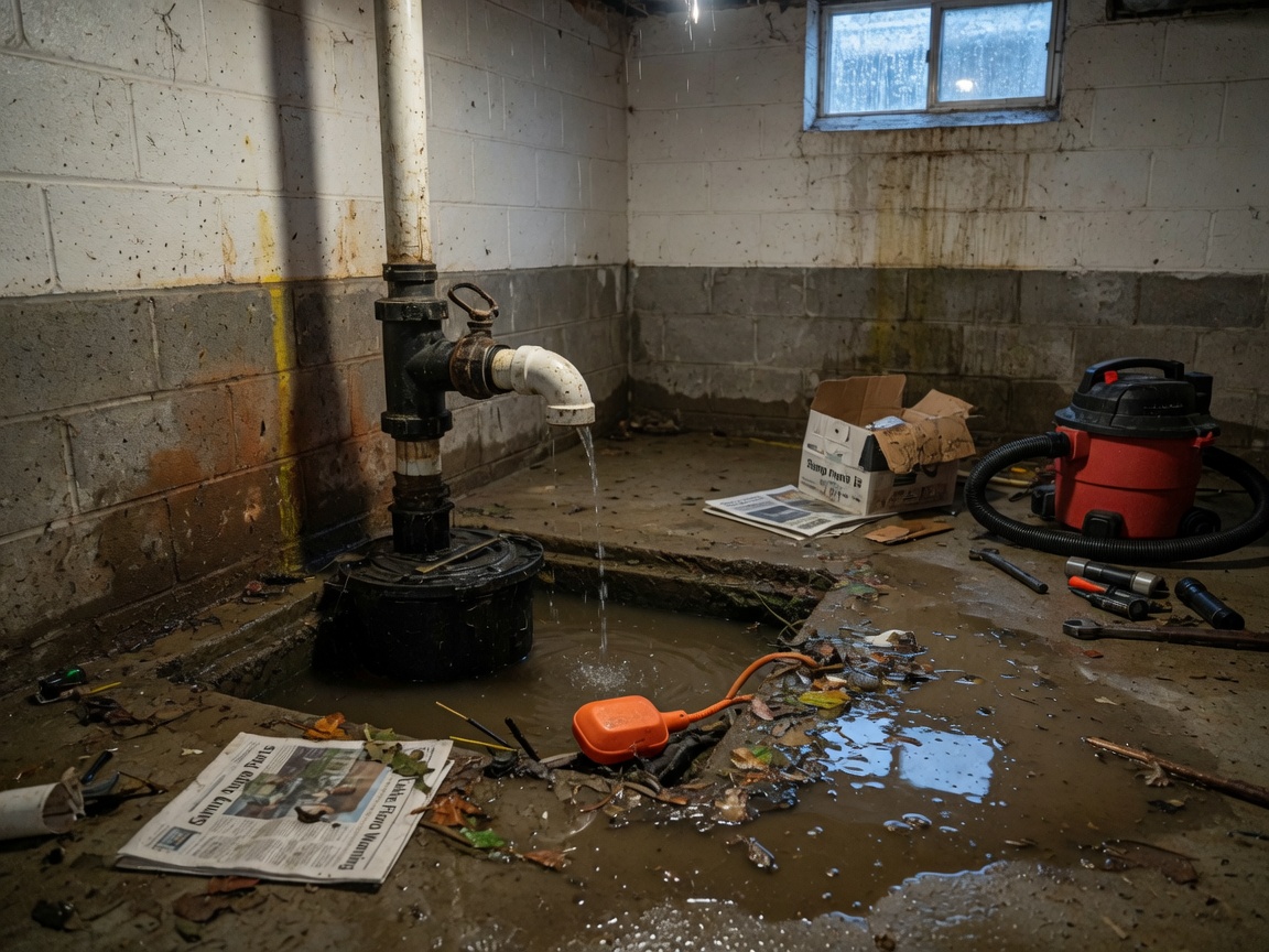 How to Spot Sump Pump Failure After Heavy Lake Erie Rains